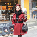 Belted Ladies Wool Coat